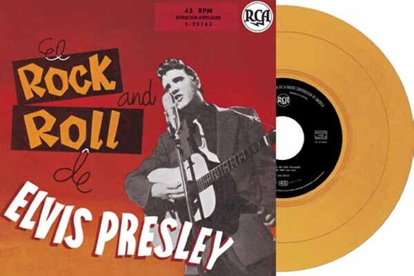 Elvis Presley - Ep Étranger N°19 - El Rock And Roll De Elvis Presley (Spain) 7" Single