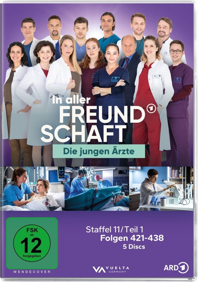 In aller Freundschaft - Die jungen Ärzte - Staffel 11.1 5 DVDs