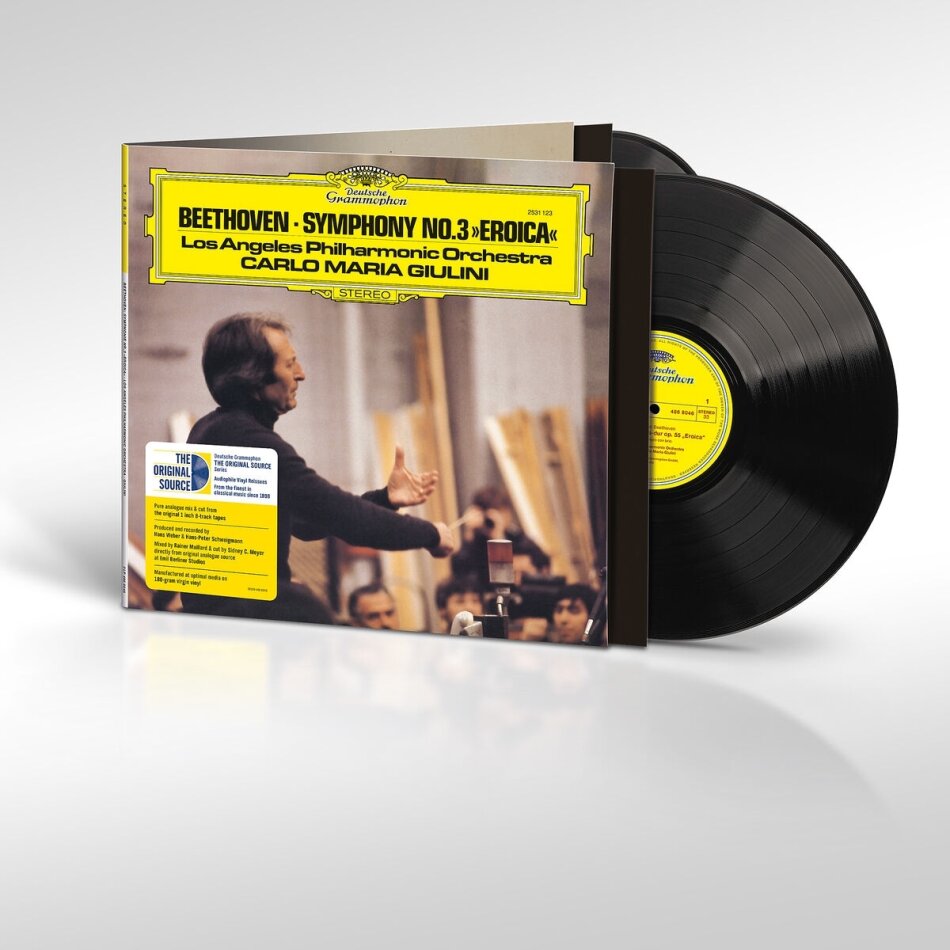 LA Philharmonic Orchstra & Carlo Maria Giulini - Beethoven: Sinfonie Nr. 3 "Eroica" Numbered, Limited Edition, 2 LPs