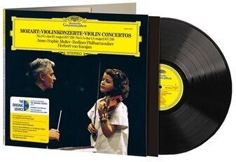 Anne-Sophie Mutter, Berliner Philharmoniker & Herbert von Karajan - Mozart: Violinkonzerte Nr. 3 & Nr. 5 (Numbered, The Original Source Series, &Eacute;dition Limit&eacute;e, LP)