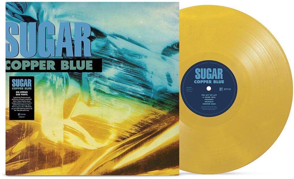 Sugar (Bob Mould) - Copper Blue 2026 Reissue, BMG Rights Management, Citrus Vinyl, LP