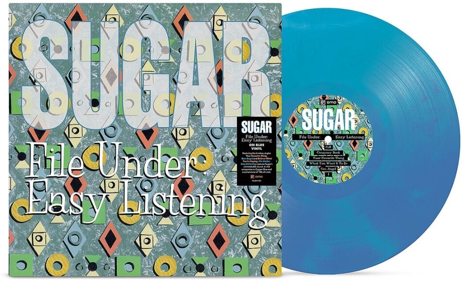 Sugar (Bob Mould) - File Under Easy Listening 2026 Reissue, BMG Rights Management, Blue Vinyl, LP
