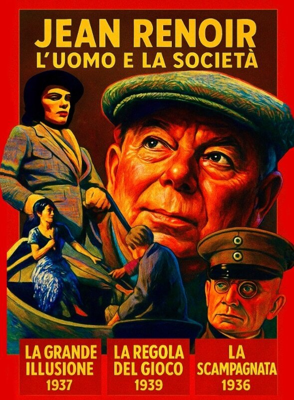 Jean Renoir: L'uomo e la società - La grande illusione / La regola del gioco / La scampagnata