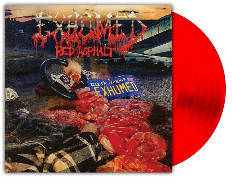 Exhumed - Red Asphalt Red Vinyl, LP