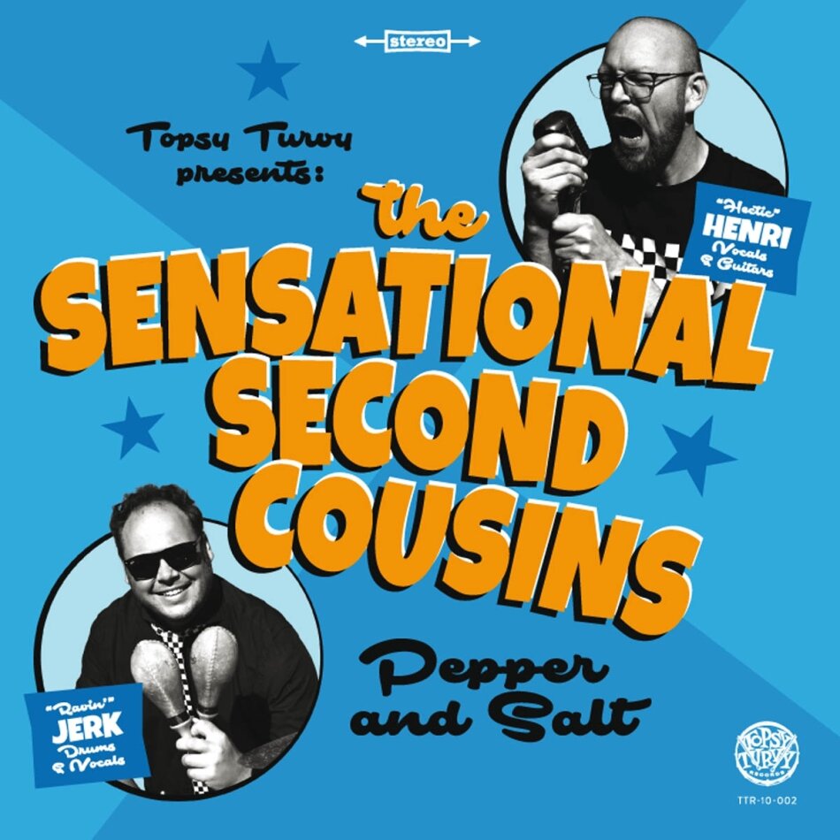 Sensational Second Cousins - Pepper & Salt 10" Maxi