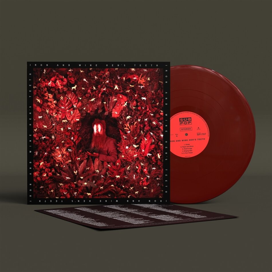 Iron & Wine - Hen's Teeth Oxblood Vinyl, LP