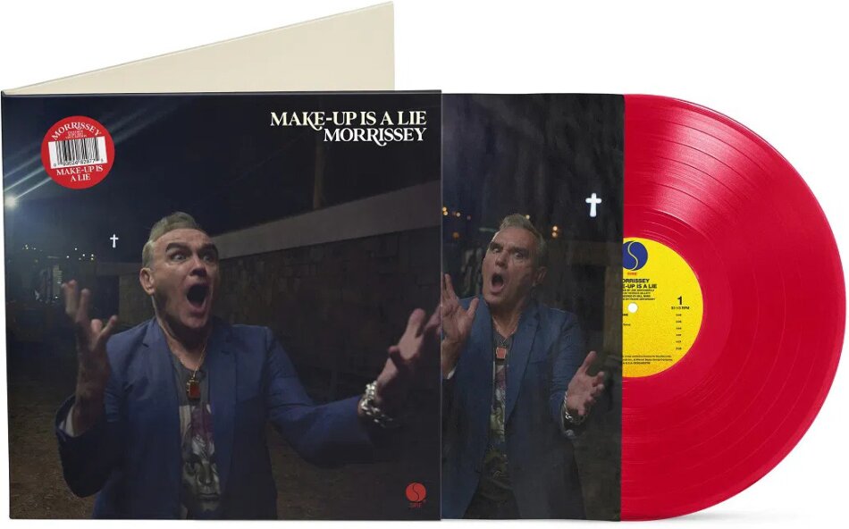 Morrissey - Make-up is a Lie Indie Exclusive, Red Vinyl, LP