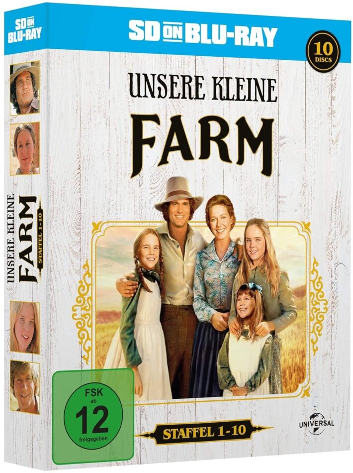 Unsere kleine Farm - Staffel 1-10 - Die komplette Serie SD on Bluray, 10 Blu-rays