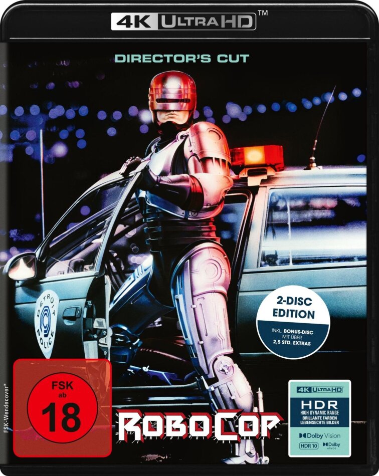 RoboCop (1987) Director's Cut, 4K Ultra HD + Blu-ray