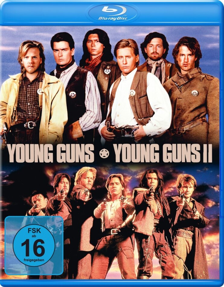 Young Guns 1 & 2 2 Blu-rays