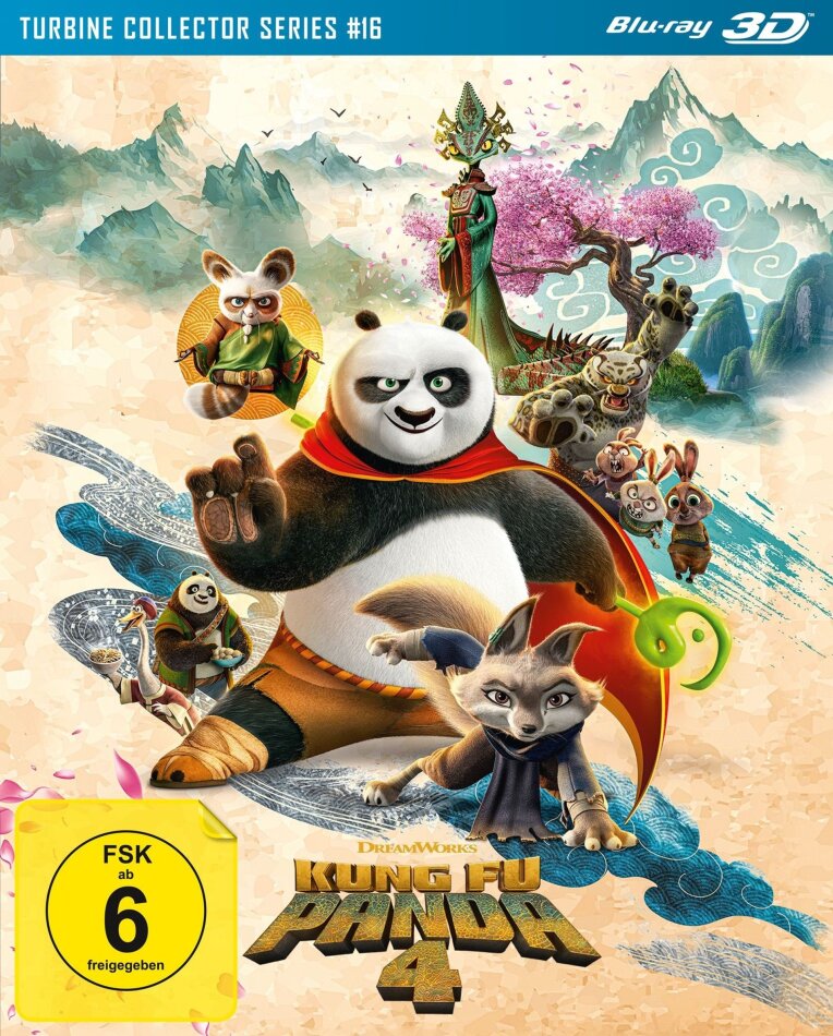 Kung Fu Panda 4 (2024) Turbine Collector Series, Wendecover