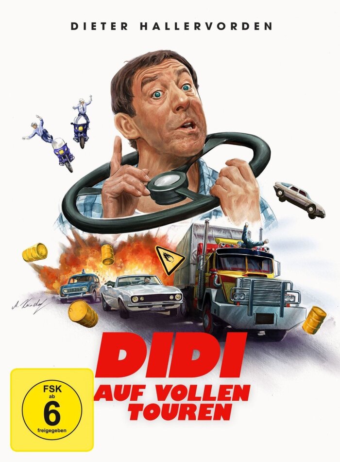 Didi auf vollen Touren (1986) Limited Edition, Mediabook, 4K Ultra HD + Blu-ray
