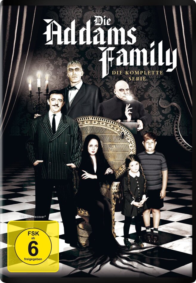 Die Addams Family - Die komplette Serie 10 DVDs