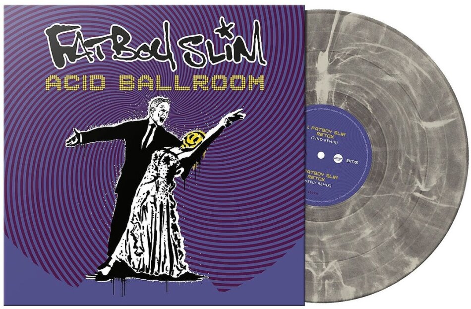Fatboy Slim - Acid Ballroom Limited Edition, Grey/Silver Vinyl, 12" Maxi