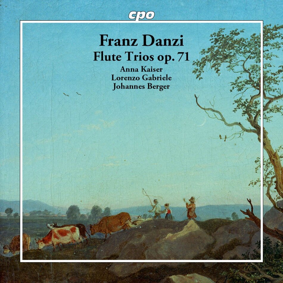 Franz Danzi (1763-1826), Lorenzo Gabriele, Anna Kaiser & Johannes Berger - Flute Trios op.71
