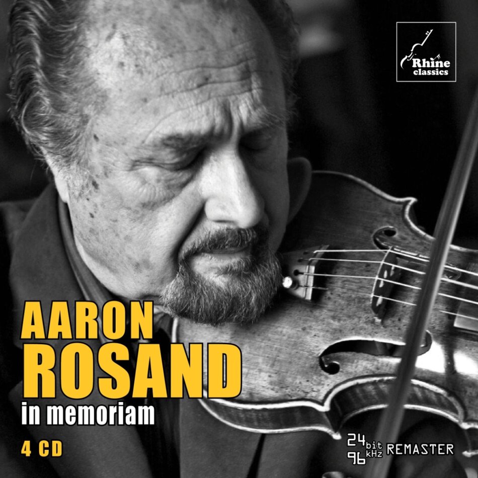 Aaron Rosand - In Memoriam - Live 4 CD