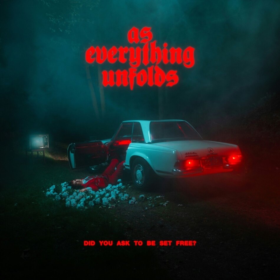As Everything Unfolds - Did You Ask To Be Set Free? Transparent Petrol Vinyl, LP