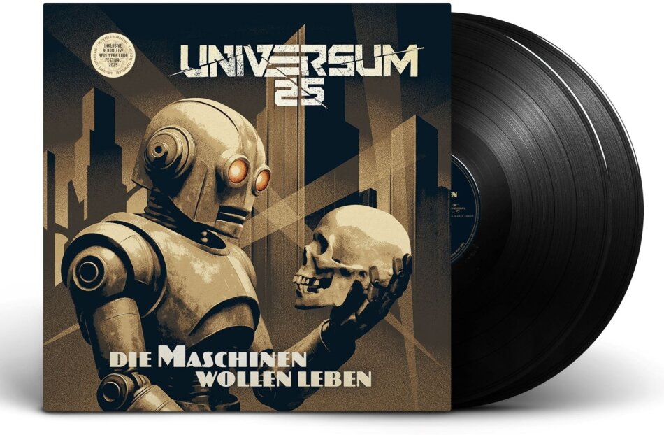 Universum25 - Die Maschinen wollen leben Limited Deluxe Edition, 2 LPs