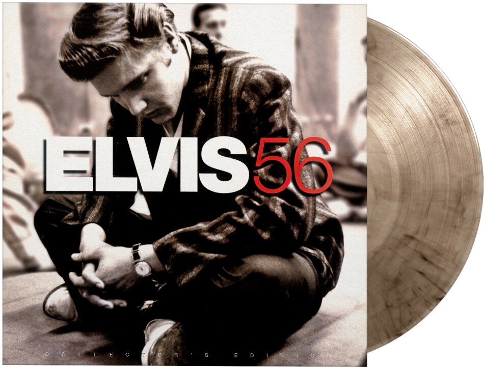 Elvis Presley - Elvis 56 2026 Reissue, Music On Vinyl, limited to 2500 Copies, Numbered, Crystal Clear & Black Marbled Vinyl, LP