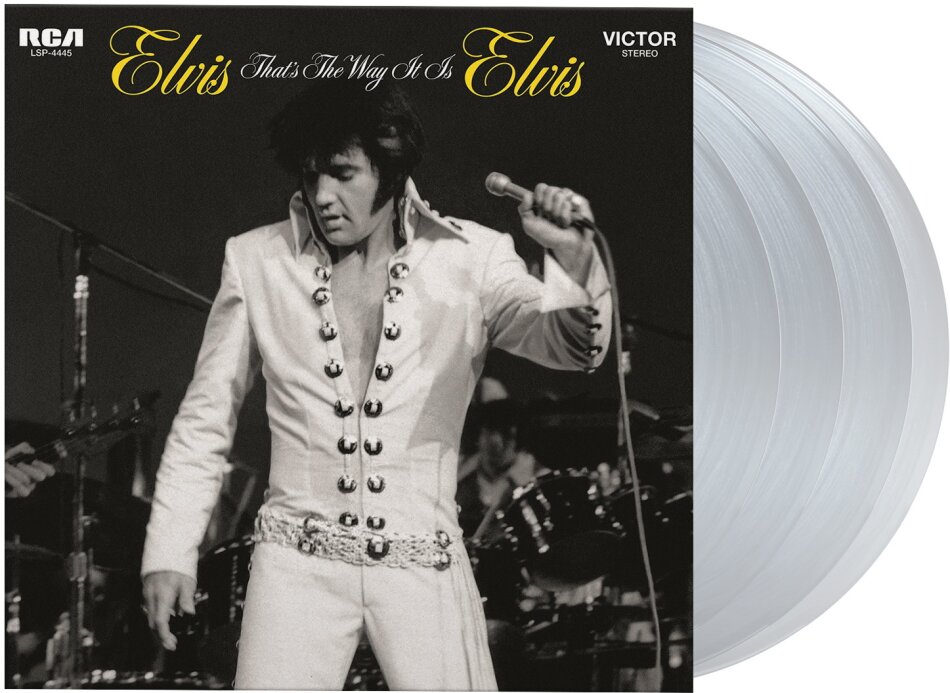 Elvis Presley - That's The Way It Is 2026 Reissue, Music On Vinyl, Limited To 1500 Copies, Numbered, Crystal Clear Vinyl, 4 LPs