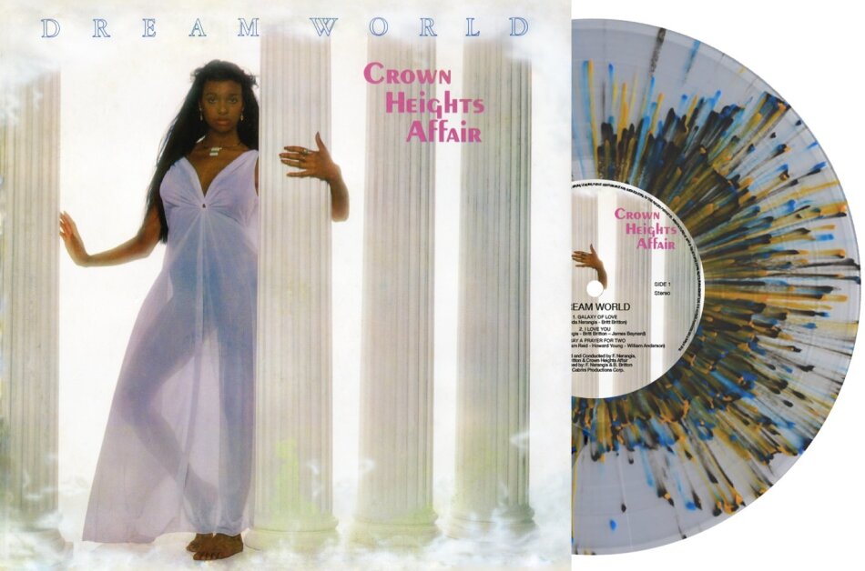 The Crown Heights Affair - Dream World 2026 Reissue, Indie Exclusive, Reissued Sounds, Deluxe Edition, Crystal Splatter Vinyl, LP