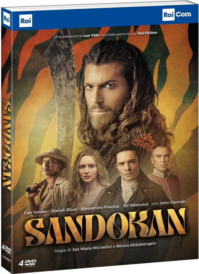 Sandokan 4 DVDs