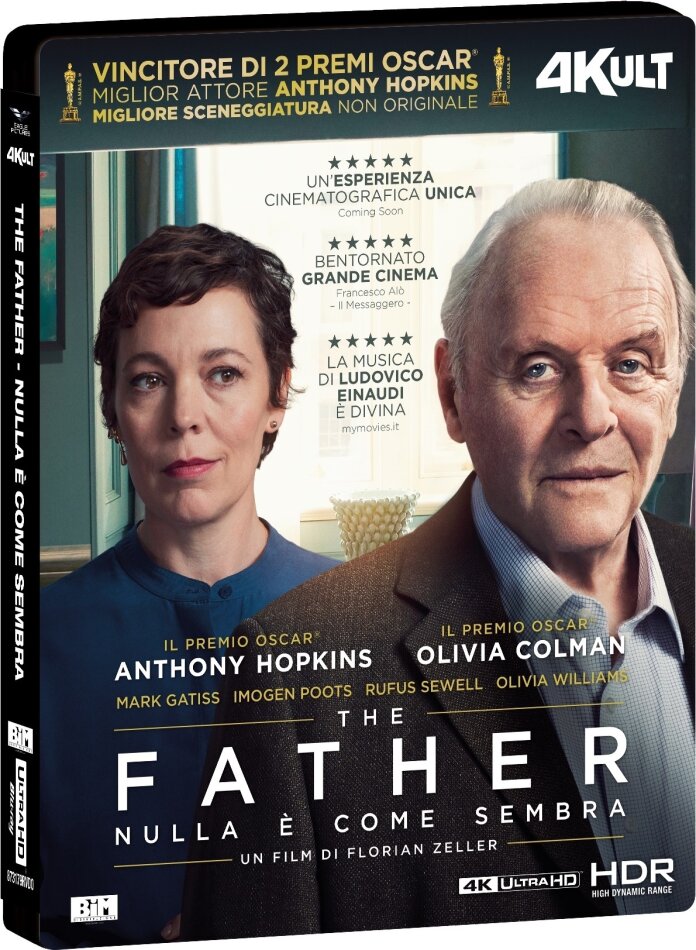 The Father - Nulla è come sembra (2020) 4Kult, 4K Ultra HD + Blu-ray