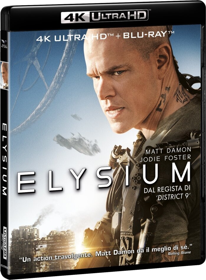 Elysium (2013) 4K Ultra HD + Blu-ray