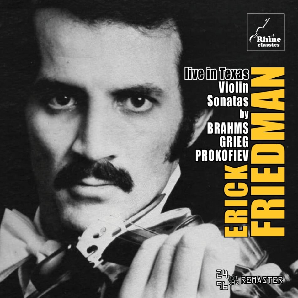 Erick Friedman - Live In Texas 24 bit 96kHz Remaster