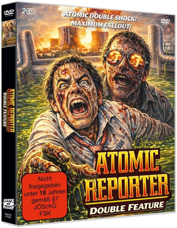 Atomic Reporter 1 + 2 From The Vault, Double Feature, 2 DVDs