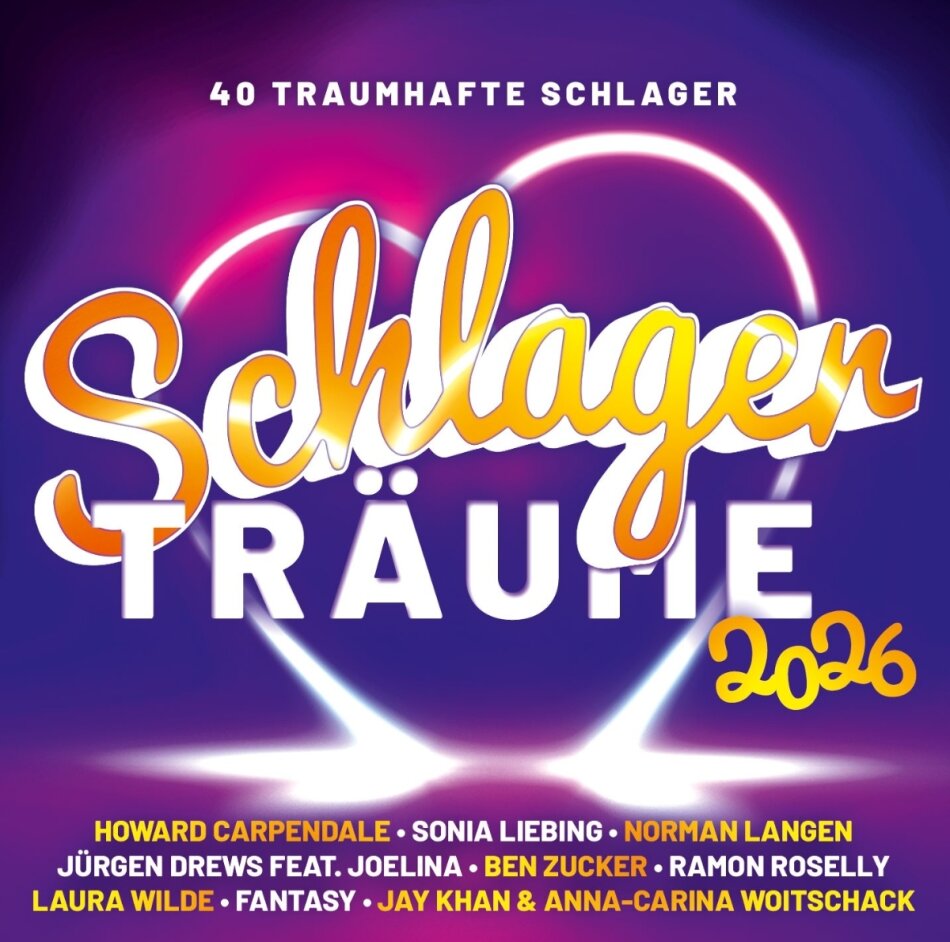 Schlager Träume 2026 More Music, 2 CDs