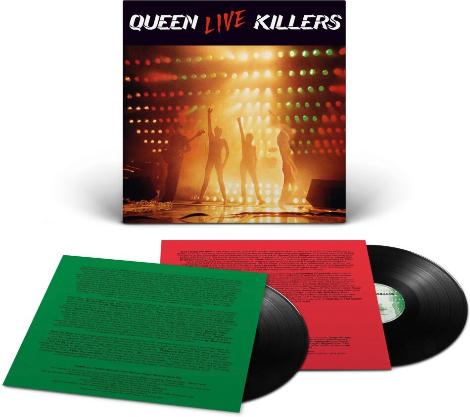 Queen - Live Killers 2026 Reissue, DeAgostini Partworks 2025, EMI, Limited Edition, 2 LPs