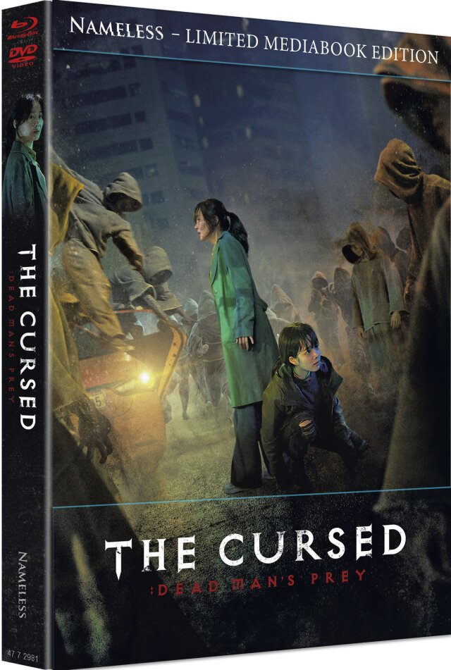 The Cursed: Dead Man's Prey (2021) Cover D, Limited Edition, Mediabook, Blu-ray + DVD