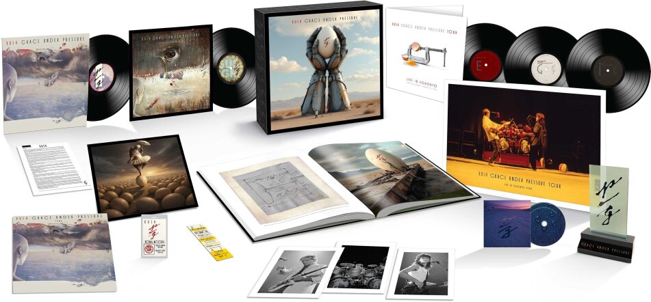 Rush - Grace Under Pressure 2026 Reissue, Limited Super Deluxe Box, Mercury, 5 LPs + Blu-ray