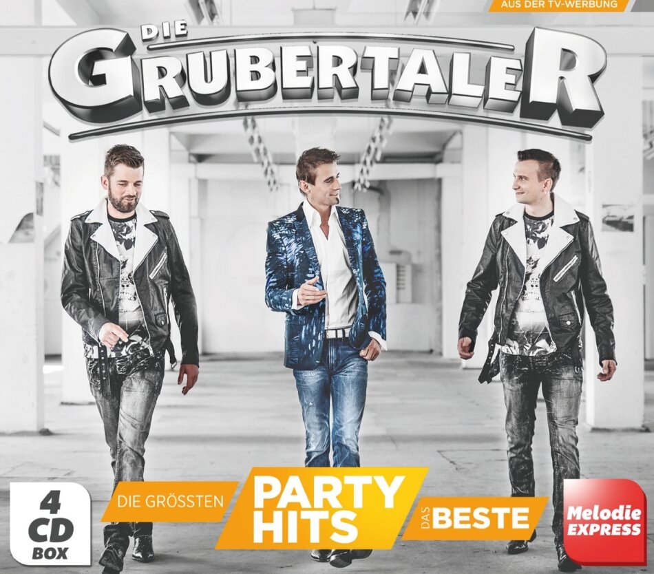 Die Grubertaler - Die größten Partyhits - Das Beste 4 CDs