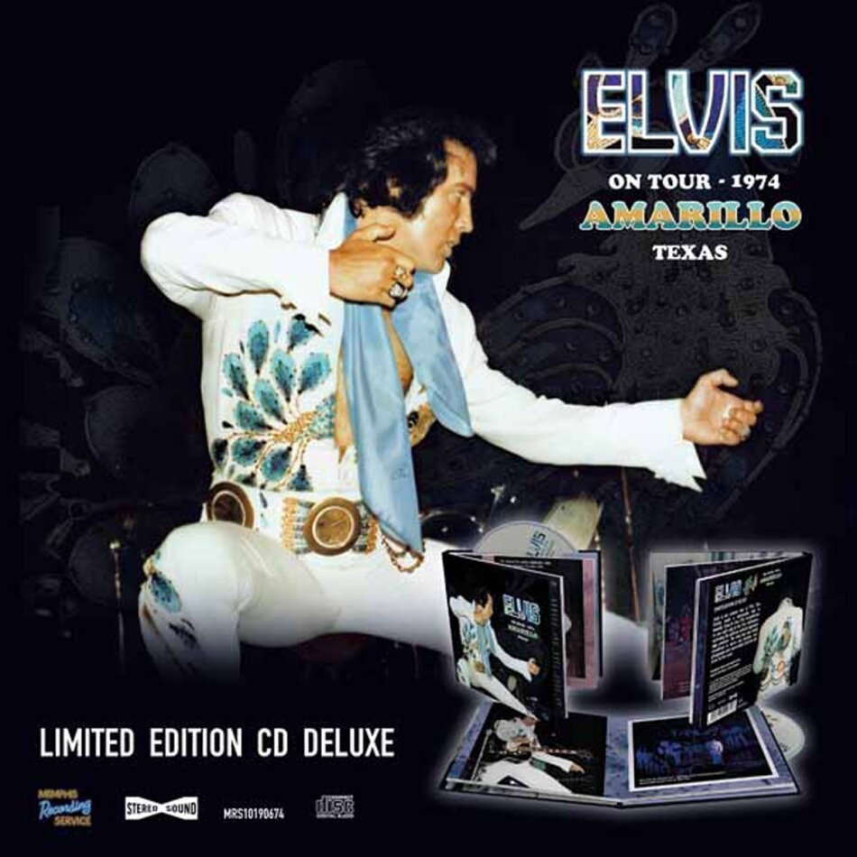 Elvis Presley - On Tour 1974 - Amarillo Texas Digibook, Limited Deluxe Edition