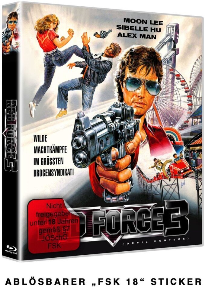 Red Force 3 (1989) Cover B, Wendecover