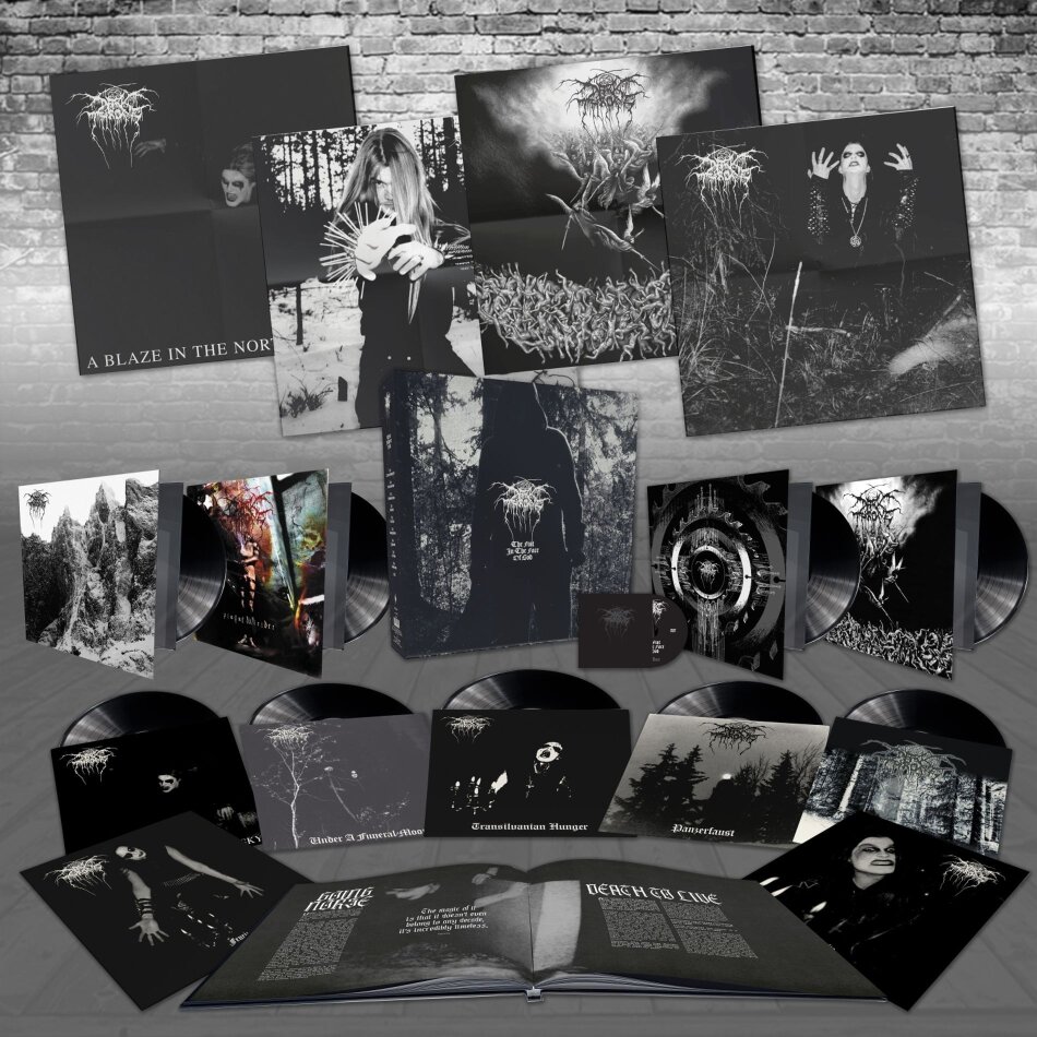 Darkthrone - The Fist In The Face Of God Boxset, 9 LPs + DVD