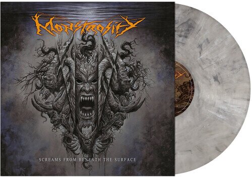 Monstrosity - Screams From Beneath The Surface Gray Marble Vinyl, LP