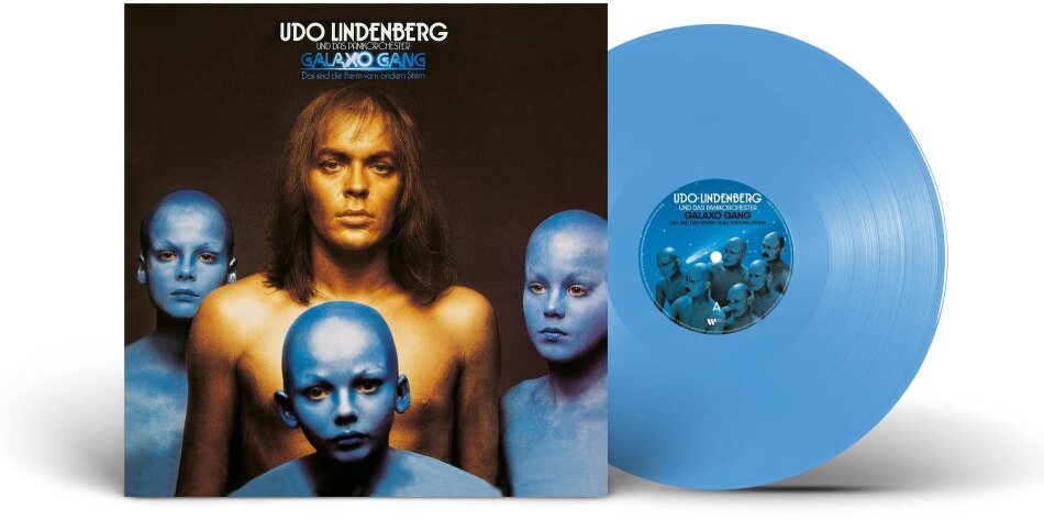 Udo Lindenberg - Galaxo Gang - Das sind die Herrn vom anderen Stern 2026 Reissue, 2026 Remaster, Warner, 50th Anniversary Edition, Blaues Vinyl, LP