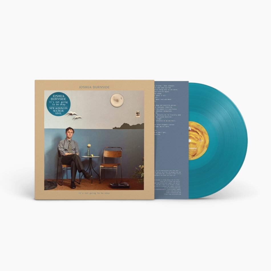 Joshua Burnside - It's Not Going To Be Okay Colored, LP