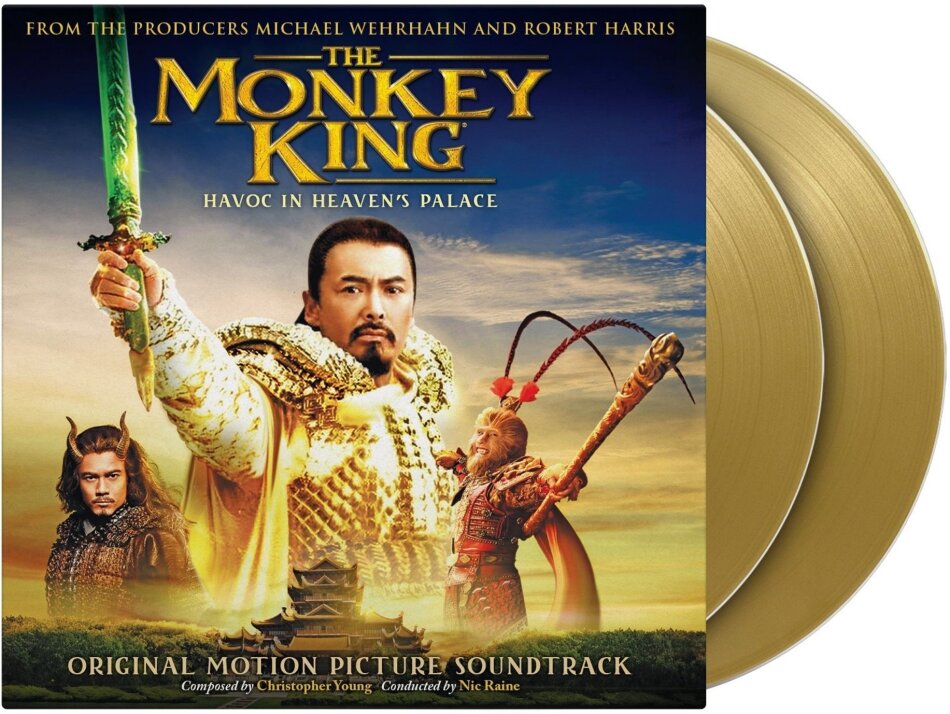 Christopher Young - The Monkey King - Havoc In Heaven's Palace - OST Music On Vinyl, Colored, 2 LPs