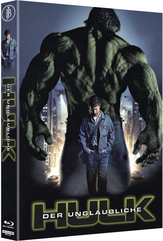 Der unglaubliche Hulk (2008) Cover A, Limited Edition, Mediabook, 4K Ultra HD + Blu-ray