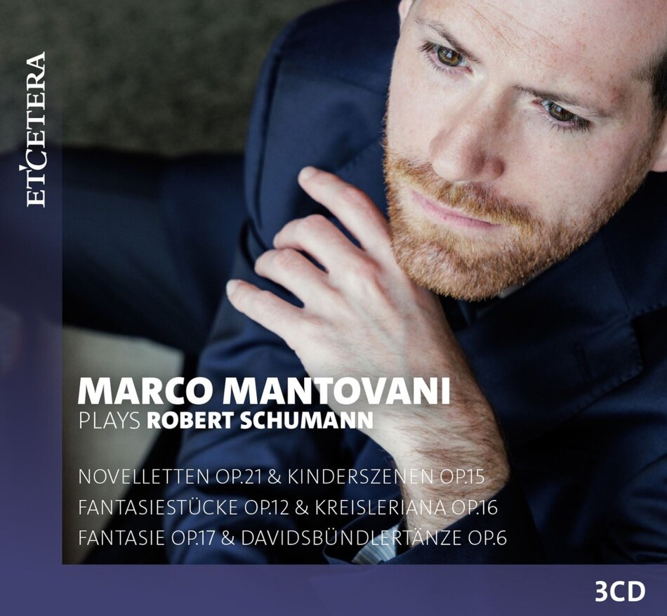 Robert Schumann (1810-1856) & Marco Mantovani - Marco Mantovani Plays Robert Schumann 3 CDs